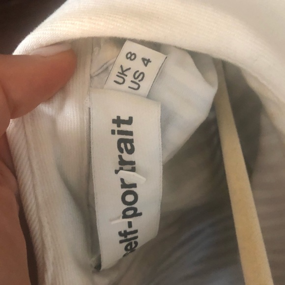 Self portrait lace cape overlay dress - Picture 6 of 6